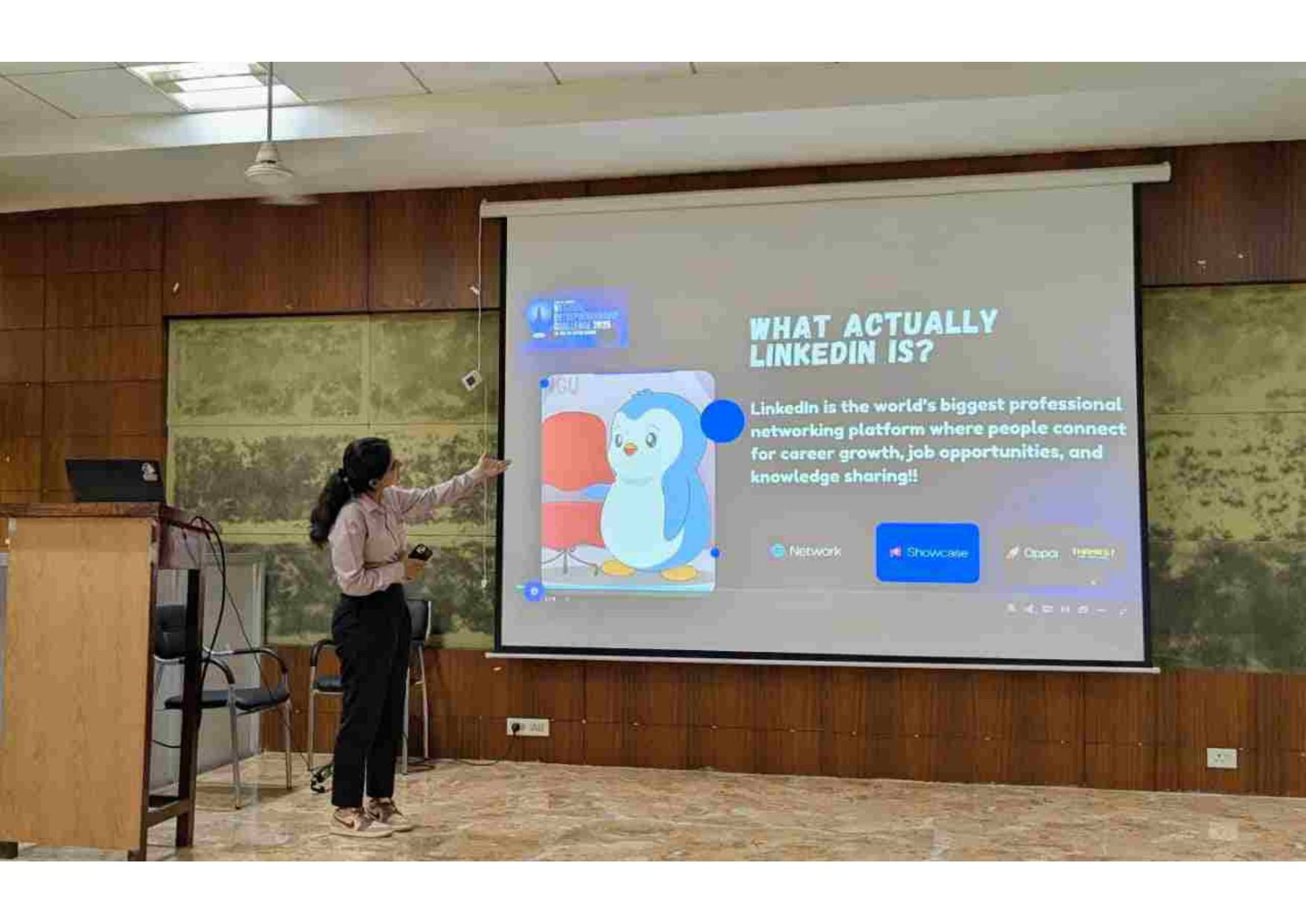 Knowledge Sharing Workshop at UIET E-Cell